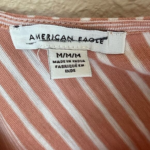 💛American Eagle Short Sleeve Swing Dress - Picture 3 of 4